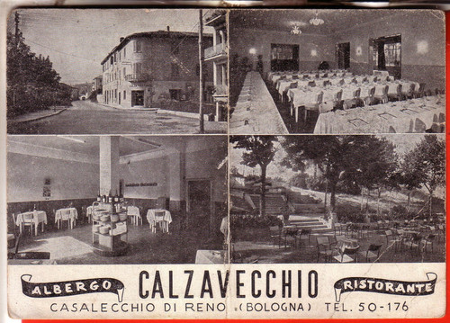 Cartolina casalecchio reno - casalecchio, di