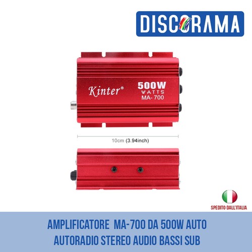 Amplificatore 700 da - , 500w