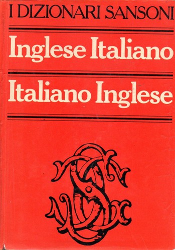 Dizionari sansoni inglese - i,