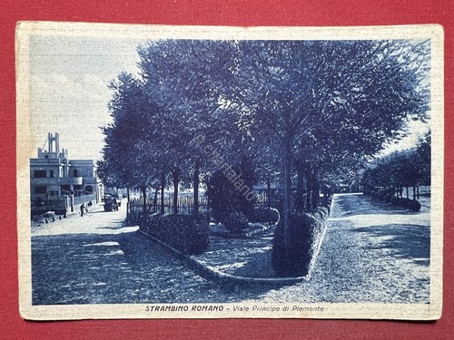 Cartolina strambino romano - -,