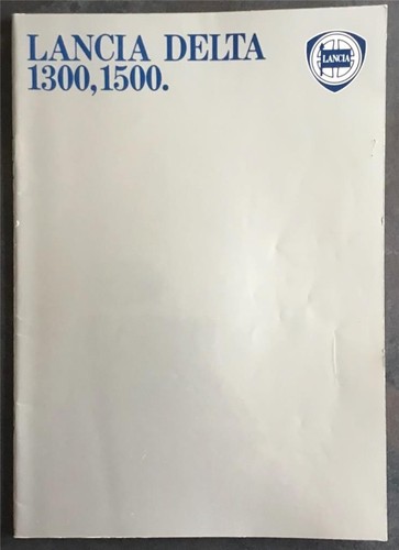 Lancia delta brochure - lancia,