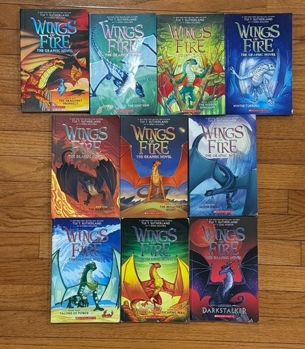 Wings fire graphic novels - wings,