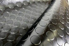 Tappeto gomma nero grigio - tappeto,