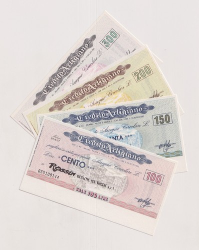 Miniassegni credito artigiano - miniassegni,