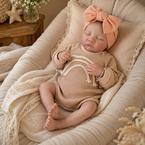 Poupée reborn bébé fille - poupée,