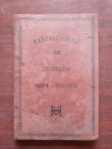 Manuali hoepli geografia - manuali,