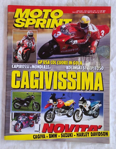 Motosprint 1993 honda - motosprint, cb