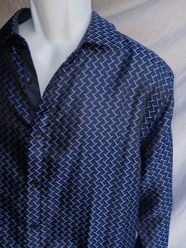 Pavini camicia abito - pavini, blu