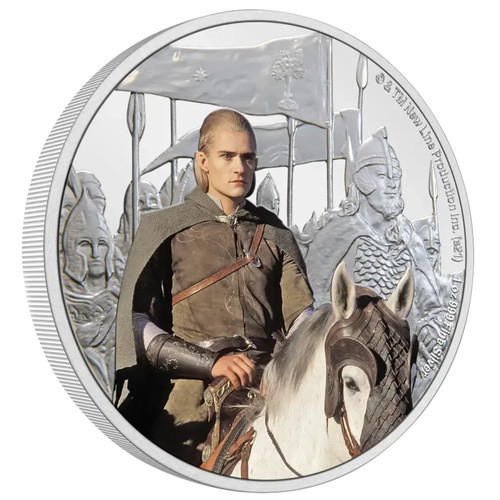 Moneta argento legolas il - moneta, legolas™