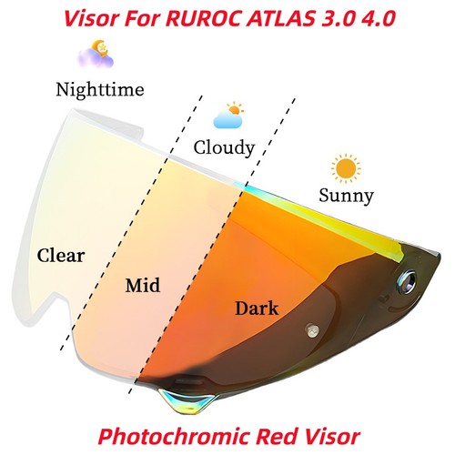Visiera fotocromatica