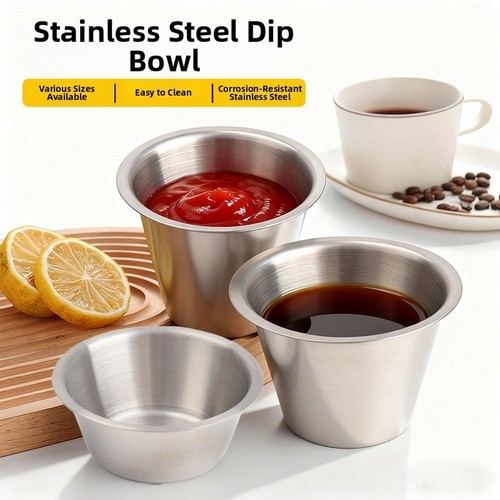 Set piatti salsa - , acciaio