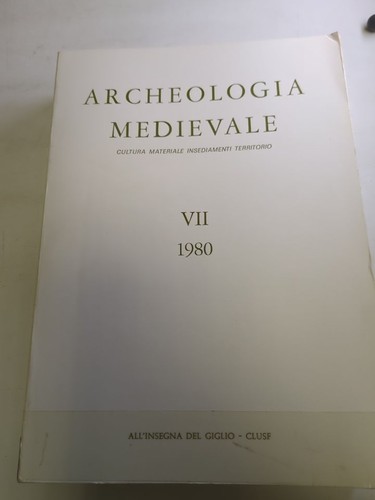 Archeologia medievale vol - medievale.,