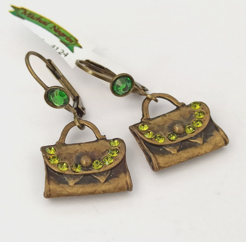 Orecchini michal negrin - negrin, verde