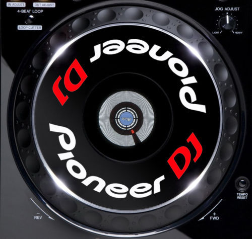 Pioneer cdj jog slipmat - pioneer, dj