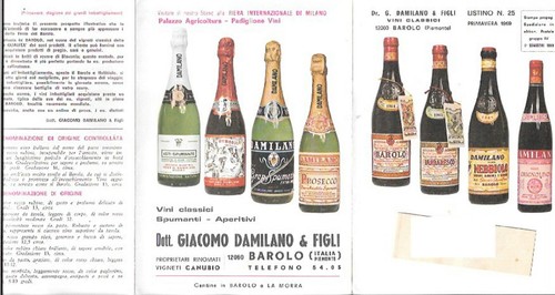 Damilano vino spumante canubio - spumante,