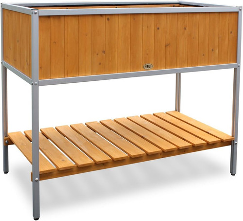 Sollevato letto con telaio - sollevato, in