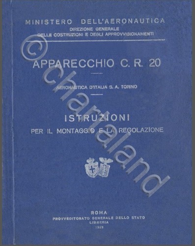 Fiat cr20 1928 aviazione - cr20,