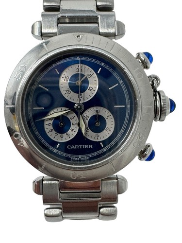 Cartier pasha chronograph - cartier,