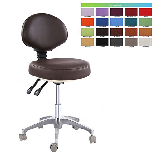 Sgabello odontoiatrico medico