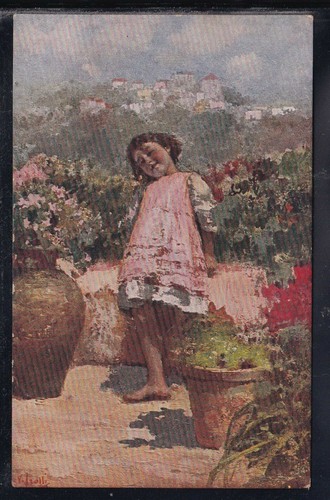 Cartolina irolli bambina - irolli,