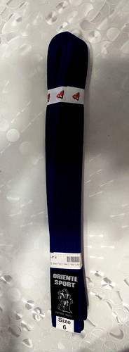 Cintura blu karate marchio - cintura,