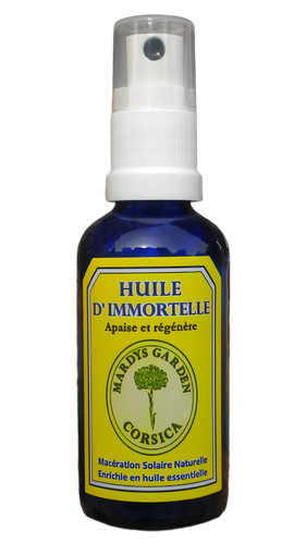 Huile immortelle corse 50ml - d'immortelle,