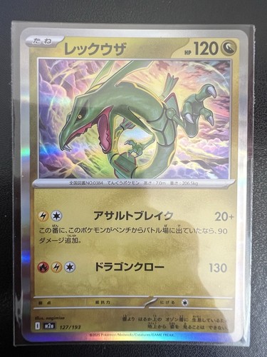 Rayquaza shiny holo rare - rayquaza,