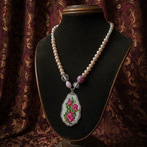 Collana perle vintage - collana,