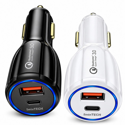 Adattatore caricatore auto - , usb