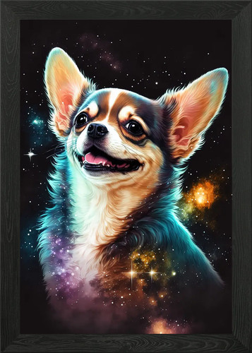 Chihuahua cane incorniciato