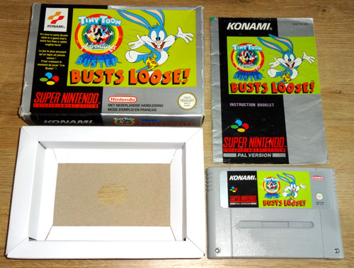 Buster busts loose snes - buster,