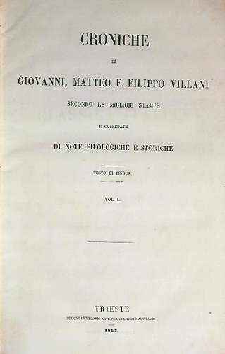 Croniche giovanni matteo e - giovanni,,