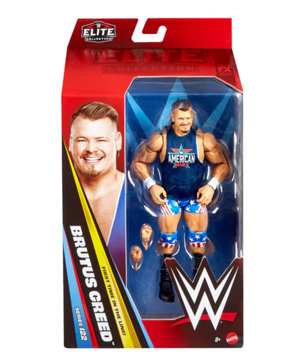 Mattel wwe elite brutus creed - wwe,