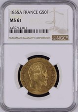 Francia oro franchi 1855 a - francia,,
