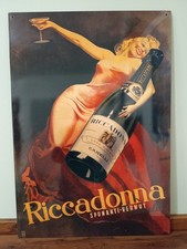 Insegna lamiera spumante - lamiera,