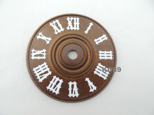 Quadrante legno 9cm - 9cm, marrone