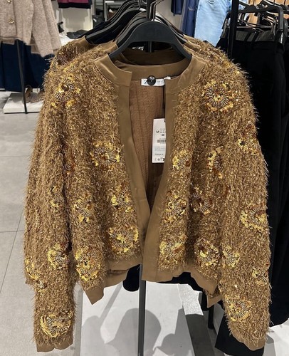 Zara limited maglia oro - zara,