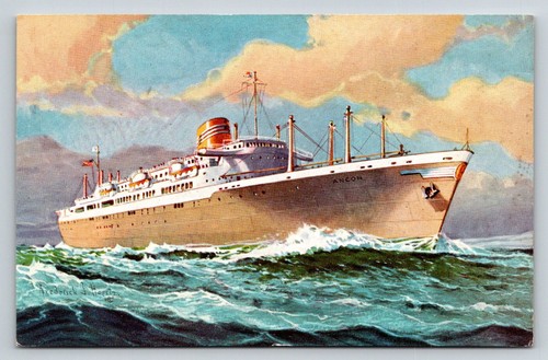 Ancon panama line - ss, steamship