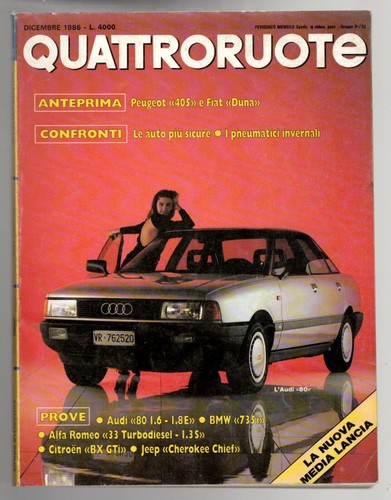 Quattroruote 1986 - n.12,