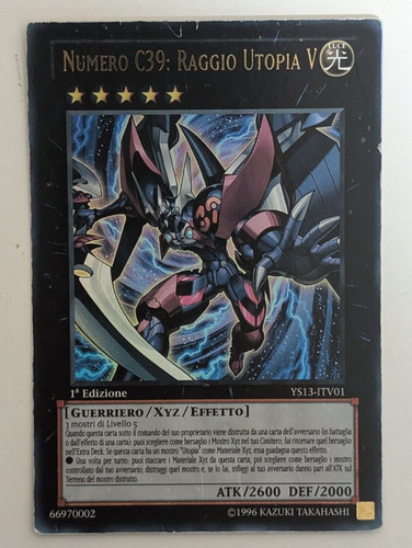 Numero c39 raggio - yu-gi-oh!,