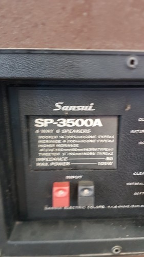 Ricambi per diffusore sansui - ricambi,