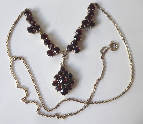 Collana antica granato - , di