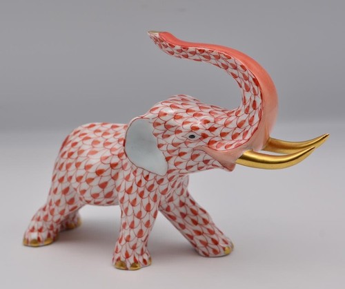 Herend raspberry rete elefante - rete,