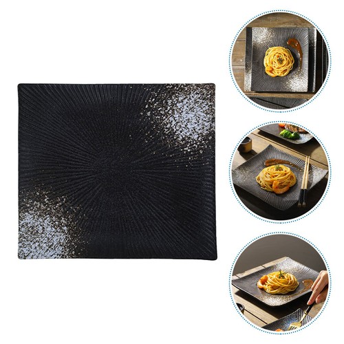 1pz bistecca ceramica piatto - bistecca,