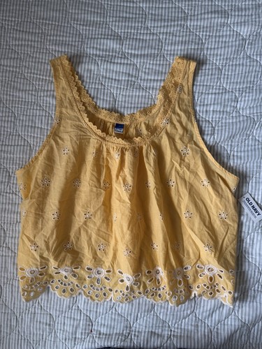 Old navy yellow tank top - old, with