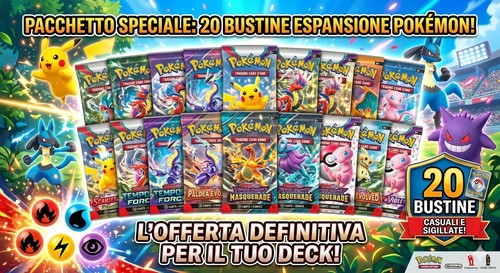 Bustine pokemon - bustine,