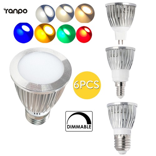 6pz faretto led cob 12w - led, 6w