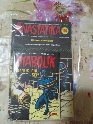 Diabolik chi sei - diabolik, anastatika