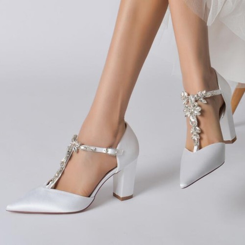 Sandalo donna raso punta