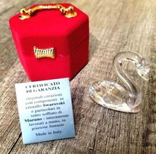 CIGNO IN CRISTALLO SWAROVSKY E